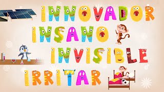 ABC Infinite Spanish Words  Lesson 9  INNOVADOR INSANO INVISIBLE IRRITAR  Craox Technologies [upl. by Jaquiss]