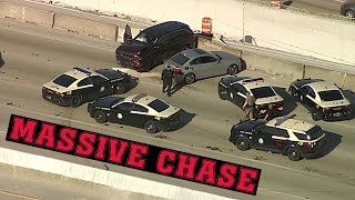 MASSIVE Police Chases Wild Suspects vs Cops [upl. by Bodi]