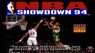 NBA Showdown 94 Mega Drive  Genesis Intro  Abertura HD [upl. by Tsenrae]