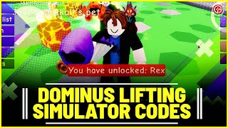 ALL NEW Roblox Dominus Lifting Simulator Codes  Roblox codes 2021 [upl. by Helaina785]