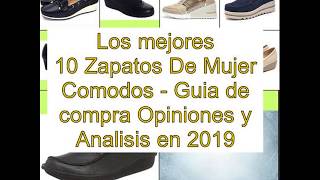 Los mejores 10 Zapatos De Mujer Comodos  Guía de compra Opiniones y Análisis en [upl. by Dubois]