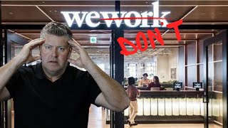 Wework Is A Big CRE Real Estate Crash Sign [upl. by Aieki]