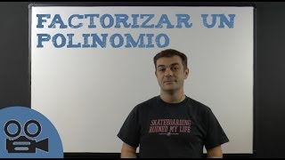 Cómo factorizar un polinomio [upl. by Humfrey]