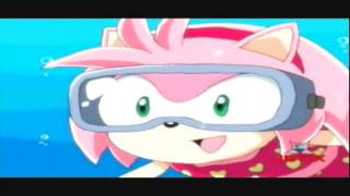 Sonic X Amy SonAmy Kiss the Girl [upl. by Mezoff]