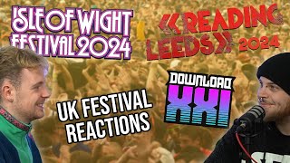 2024 Festival LineUp REACTIONS  Reading amp Leeds Download Isle of Wight amp More [upl. by Alejandro]