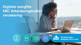 Sectie Overzicht  Digitale aangifte KBC Arbeidsongevallenverzekering [upl. by Euqcaj461]