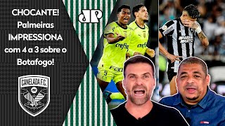 quotO PALMEIRAS É FO É GIGANTE Que VIRADA HISTÓRICA E o Botafogo FOI FROUXO equot 4 A 3 CHOCA [upl. by Ikcir]