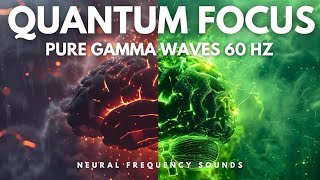 Gamma Hyperfocus Brain Ignition Isochronic Tones  Intense Focus amp Energy [upl. by Piselli]