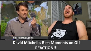 American Reacts to QI  David Mitchells Best Moments REACTION [upl. by Cottrell603]