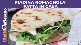 PIADINA ROMAGNOLA FATTA IN CASA [upl. by Casilda]