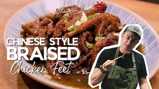 CHINESESTYLE BRAISED CHICKEN FEET  SHERSON LIAN [upl. by Oswal]