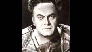 Josef Greindl Sings High G  Le Veau DOr  Faust sung in German [upl. by Aiym]