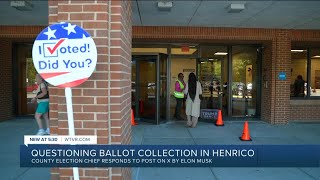 Henrico registrar strikes back after Elon Musk questions county voter turnout in 2020 election [upl. by Doti]