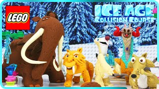 ♥ LEGO PlayDoh Ice Age Collision Course ROCK FROM THE SPACE [upl. by Inaja]