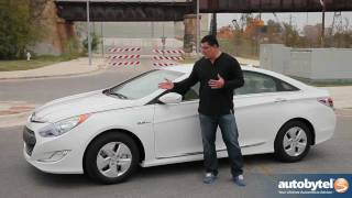 2012 Hyundai Sonata Hybrid Test Drive amp Car Review [upl. by Ylrebmi]