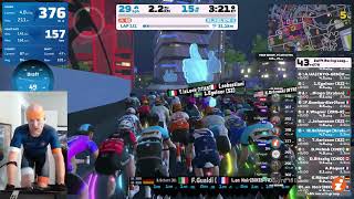 Zwift Racing League  Temples and Towers  Race 5 EMEA E B1 [upl. by Feinleib]