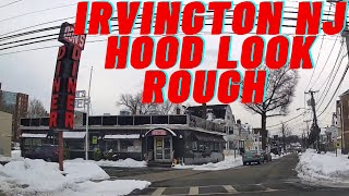 Irvington NJ Worst Hood  Irvington NJ Chancellor Ave  February 2021 [upl. by Kursh]