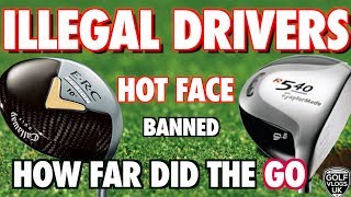 HOW FAR DO ILLEGAL AND NON CONFORMING DRIVERS GO  BANNED GOLF DRIVERS [upl. by Sanoj]