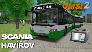 OMSI 2 027 CZ Havířov 20 » 404  SCANIA Citywide GN 14 LFA [upl. by Cassandry]