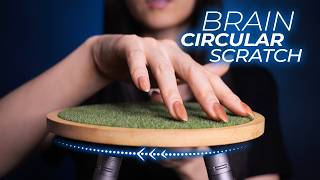 ASMR Brain Circular Scratching Puts You to Sleep No Talking [upl. by Aicenek591]