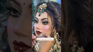 today s bridal makeup tutorial  latest bridal makeup tutorial 2024  asoka makeup trends  shorts [upl. by Norda]