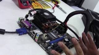 REPARACION MOTHERBOARD DE PC QUE NO ENCIENDE [upl. by Ahsuoj452]