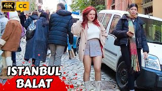 Türkiye 🇹🇷 Istanbul Balat Historical district Istanbul 2024 Turkey Walking Tour Tourist Guide 4K [upl. by Latta]