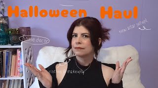 Halloween Haul  New Altar Decor [upl. by Oiramal687]