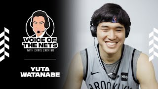 Exclusive Interview Yuta Watanabe on his NBA Journey  Voice of the Nets Podcast [upl. by Joliet]