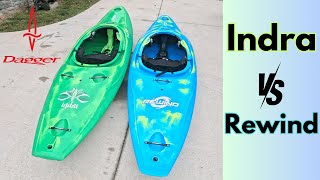 Dagger Kayaks  SM Indra Vs Medium Rewind [upl. by Jorgenson]