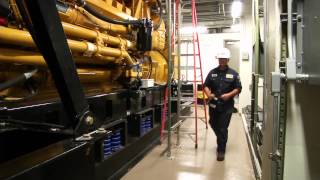 Cat® Diesel Generator Sets Supply Emergency Power to Worlds Tallest Data Center [upl. by Adelina50]