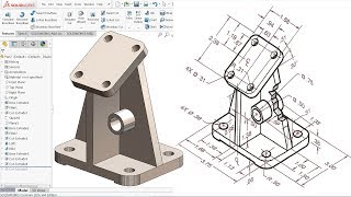 SolidWorks Tutorial for beginners Exercise 19 [upl. by Zetnauq]