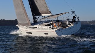 Beneteau Oceanis 511 Wilde Rush sailing on Sydney Harbour For sale with Flagstaff Marine [upl. by Drarrej808]