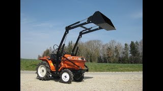 Minitraktor Kubota B115 Allrad mit Frontlader  15PS [upl. by Llehsram]