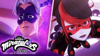 MIRACULOUS WORLD  ⭐ PARIS  Louverture du portail 🔮  Les aventures de Toxinelle et Griffe Noire [upl. by Enelra]