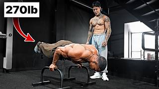 Body Builder VS Calisthenics  90 Degree Pushup Ft Larry Wheels [upl. by Gwen]