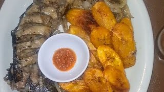 Recette du poisson chat Ngolo  au Plantin cuisine africaine cuisine congolaise [upl. by Ayotac]