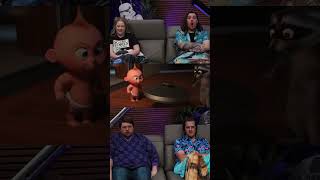 Jack Jack VS Raccoon incredibles2 pixar reaction [upl. by Stanislaw]