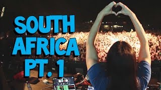 Steve Aoki In South Africa Pt 1  On the Road w Steve Aoki 106 [upl. by Giorgia]