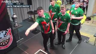 Repblic of Ireland vs Czech Republic Group 1 WDF Europe Cup Youth 2023 [upl. by Nahsar]