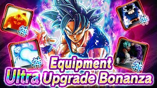 MAX OUT THESE NOW Equipment Ultra Upgrade Bonanza BEST Equips Guide Dragon Ball Legends [upl. by Sykes]