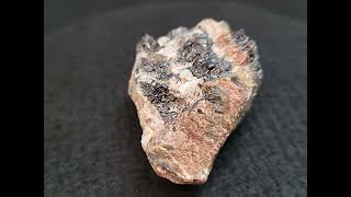 Botryoidal Uraninite with Matrix  Příbram Czech Republic [upl. by Nadnerb]