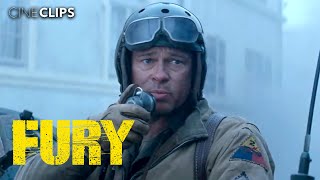 Fury  Taking Over Kirchohsen ft Brad Pitt  CineClips [upl. by Colligan684]