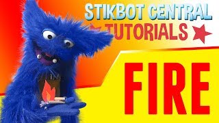 Stikbot Tutorials 🔥  How to Build a Fire Its Lit Fambots [upl. by Iz977]