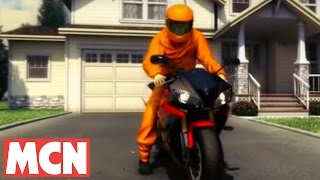 Safety Sphere  Ultimate motorcycle airbag suit [upl. by Nilram]