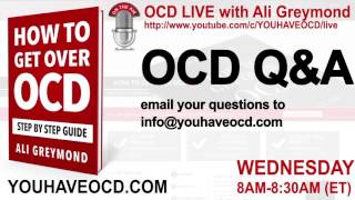 OCD Live with Ali Greymond  March 9 2016 [upl. by Novj772]