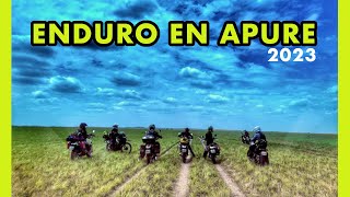 Llanos de Apure en Enduro 2023 9 motos y un Safety Car Médanos sabanas y ríos Espectacular [upl. by Ahsitneuq724]