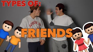 Types Of Friends  Dolan Twins [upl. by Atihana]