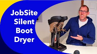 JobSite Silent Boot Dryer Nice but it takes time [upl. by Ayekal]