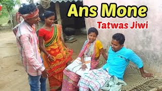 Ans Mone Tatwas JiwiTop Santali Comedy VideoBahadur SorenBs Entertainment [upl. by Asiar]